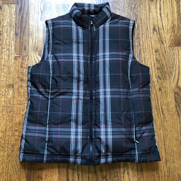 Charter Club Jackets & Blazers - Charter Club Plaid Puffer Vest